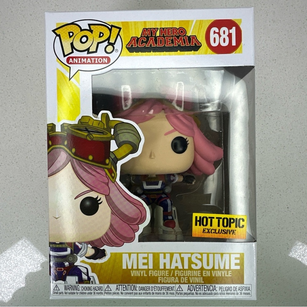 Funko Pop! My Hero Academia Mei Hatsume #681 Hot Topic Exclusive Figure